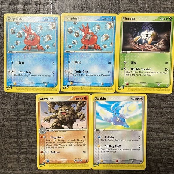 Lot Of 15 EX Series Dragon Set Pokemon Cards - Picture 3 of 4